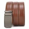 Men'S Automatic Buckle Cowhide Belt, High-End Business And Leisure Trend Versatile Belt, Middle-Aged And Young People Belt