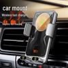 Magnetic Air Vent Car Phone Holder with 15W Wireless Fast Charging and Swivel Navigation