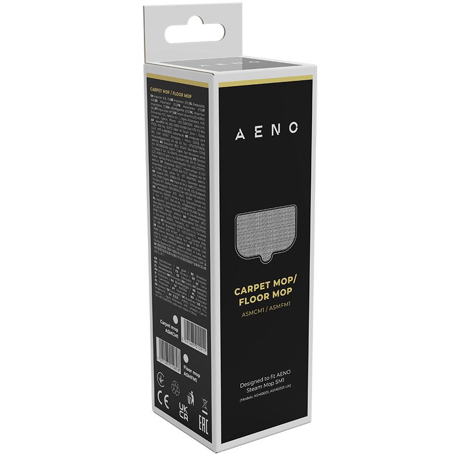 Aeno asmcm1 microfiber cover for sm1 steam mop 268 x 155 mm