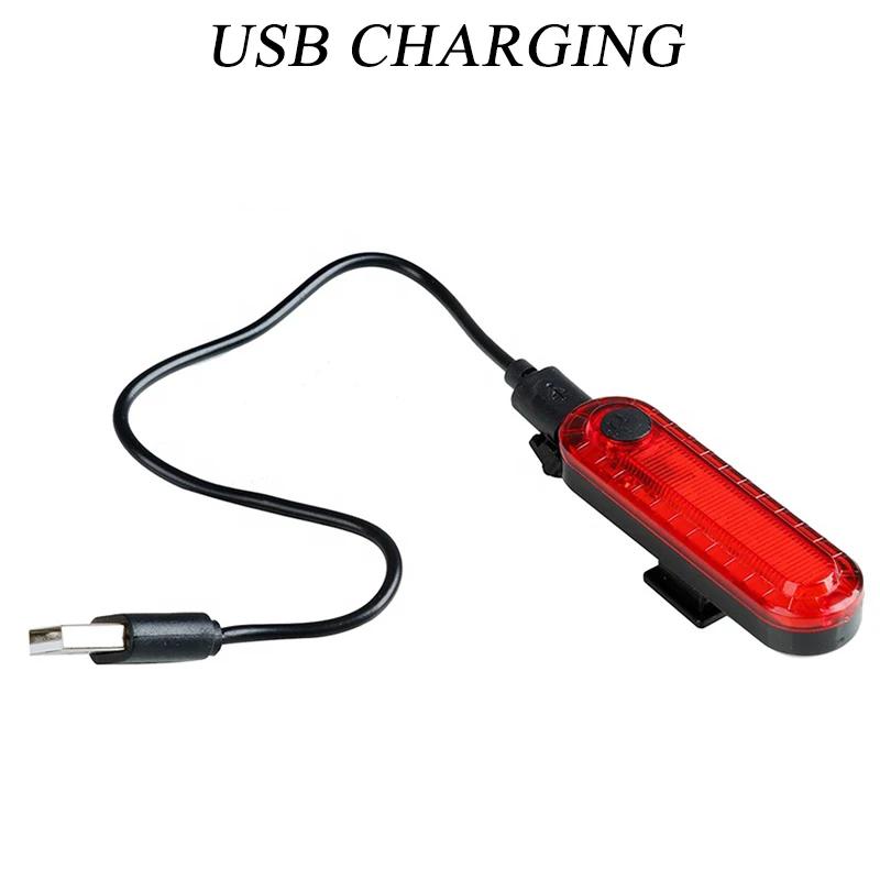 Night Cycling Tail Light Superbright Bike Warning Headlight Mountain Bicycle Led Lights Tail Lamp MTB Riding Flashlight