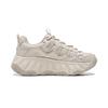 Li Ning Classic Versatile Retro Fashion Thick Sole Height Increasing Slimming Casual Low Top Lifestyle Shoes Women sneaker Stalactite-Gray AGCW028-4