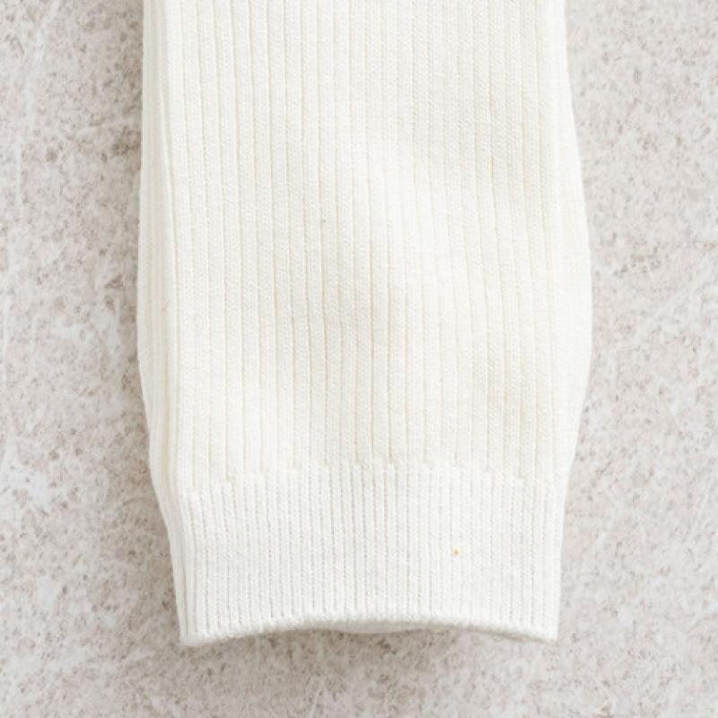 Monfoot Women S Warm Ribbed Long Neck SockS White