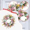 Wreath Wall Hanging Ornament Garland for Front Door Multifunctional Decorative 18 inch Diameter