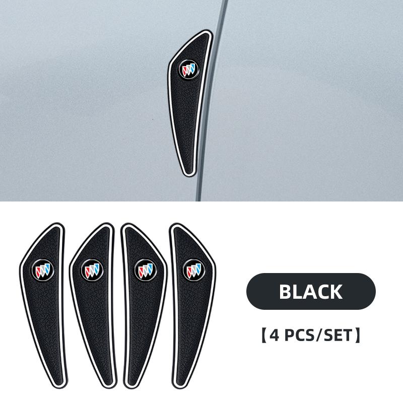 RFG3 4pcs Car Body Bumper Antis-scratch Anti-collision Rubber Strips For Buick LaCrosse enclave royaum Park Avenue Envista GL8 GL6