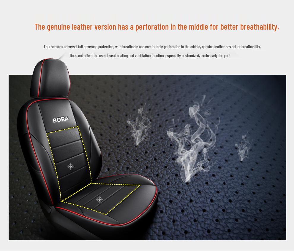 Volkswagen New Bora All-Season Full-Cover Seat Cushions and Covers, Legendary Style.