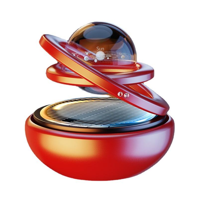 Car Air Freshener Solar Energy Air Purifier for Car Interior Autorotation Decoration Accessories