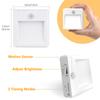 Motion Sensor Night Light  Auto Dusk To Dawn Dimmable Wireless Sensor Warm White LED Nightlight for Kids Bedroom