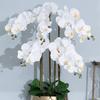 Artificial Flowers Butterfly Orchid Bouquet Fake Plants Phalaenopsis For Home Decor Garden Party Wedding Decoration Accessories