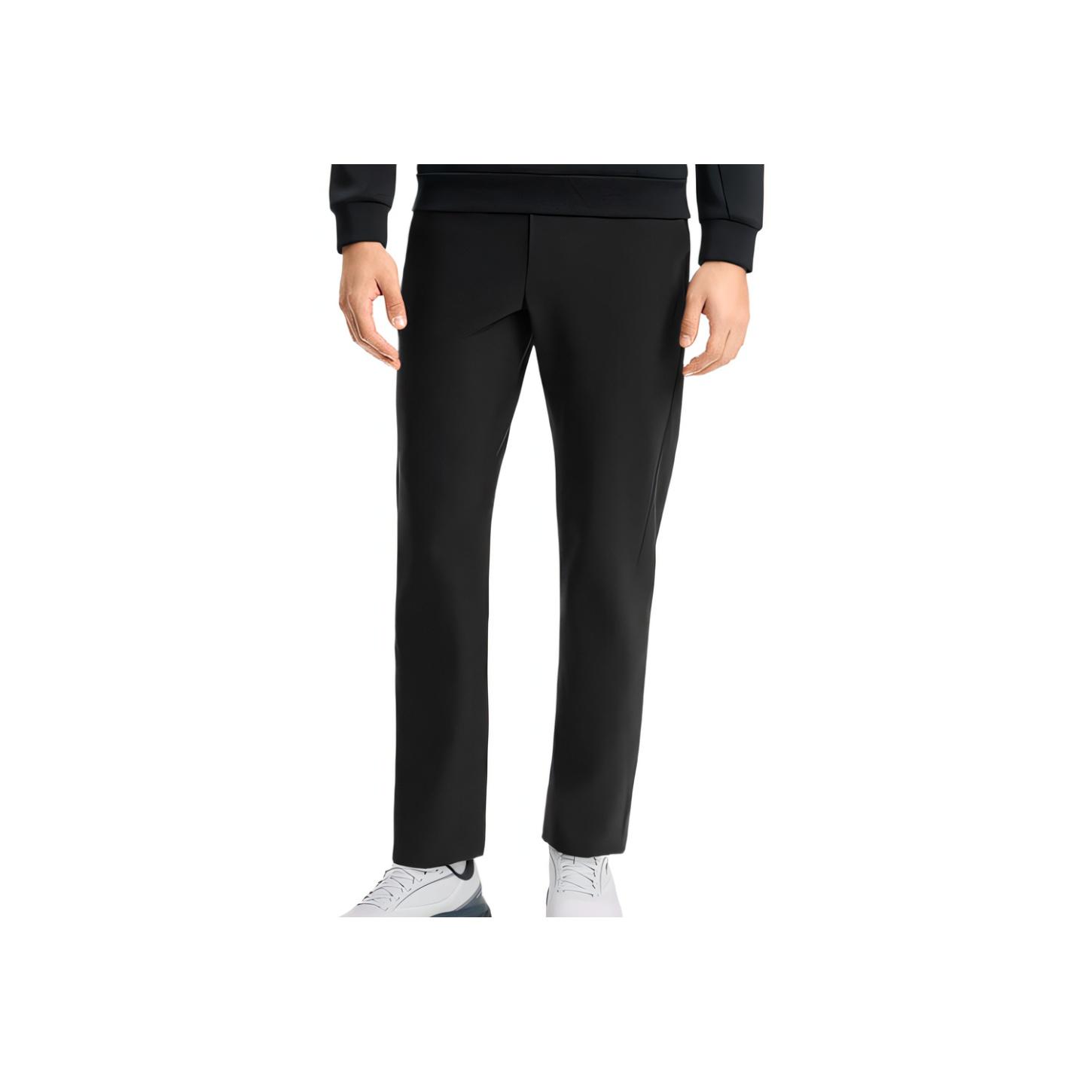 

FILA SS25 A.P. Comfortable Soft Skin-Friendly Fashion Knitted Sports Pants Men bottoms Deep-Black A11M511614F L