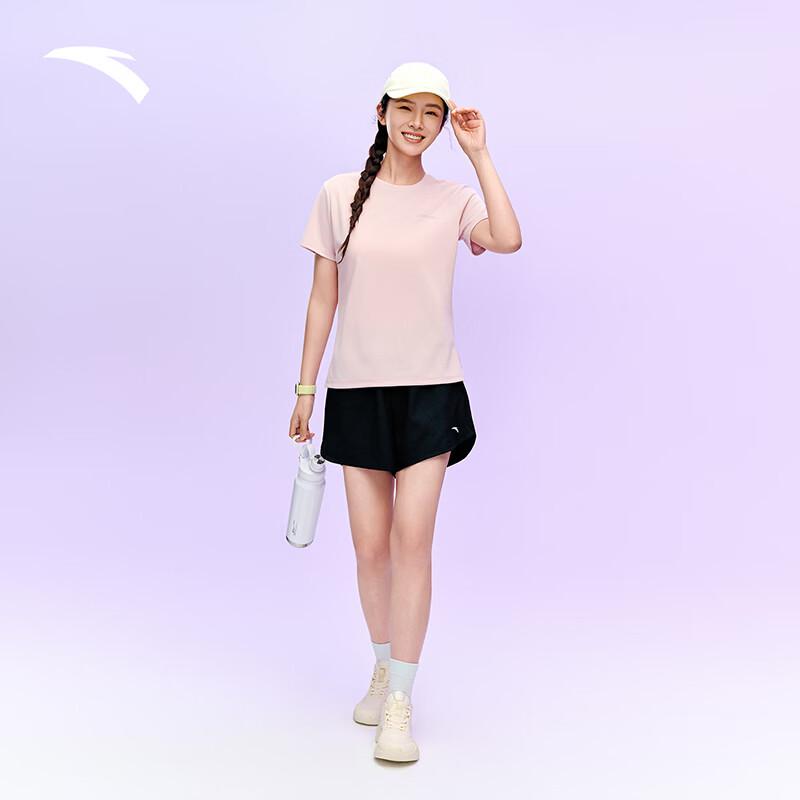 Anta Women's Quick-Dry Sports Set (T-shirt & Shorts)