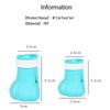 Cat Claw Protector Bath Feeding Bathing Shoes Foot Cover Anti-Scratch for Cats Pet Grooming Silicone Paw Nail Cover Boots