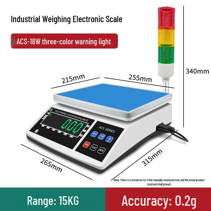 

XiuHu Industrial High-Precision Checkweigher Scale with Alarm Light
