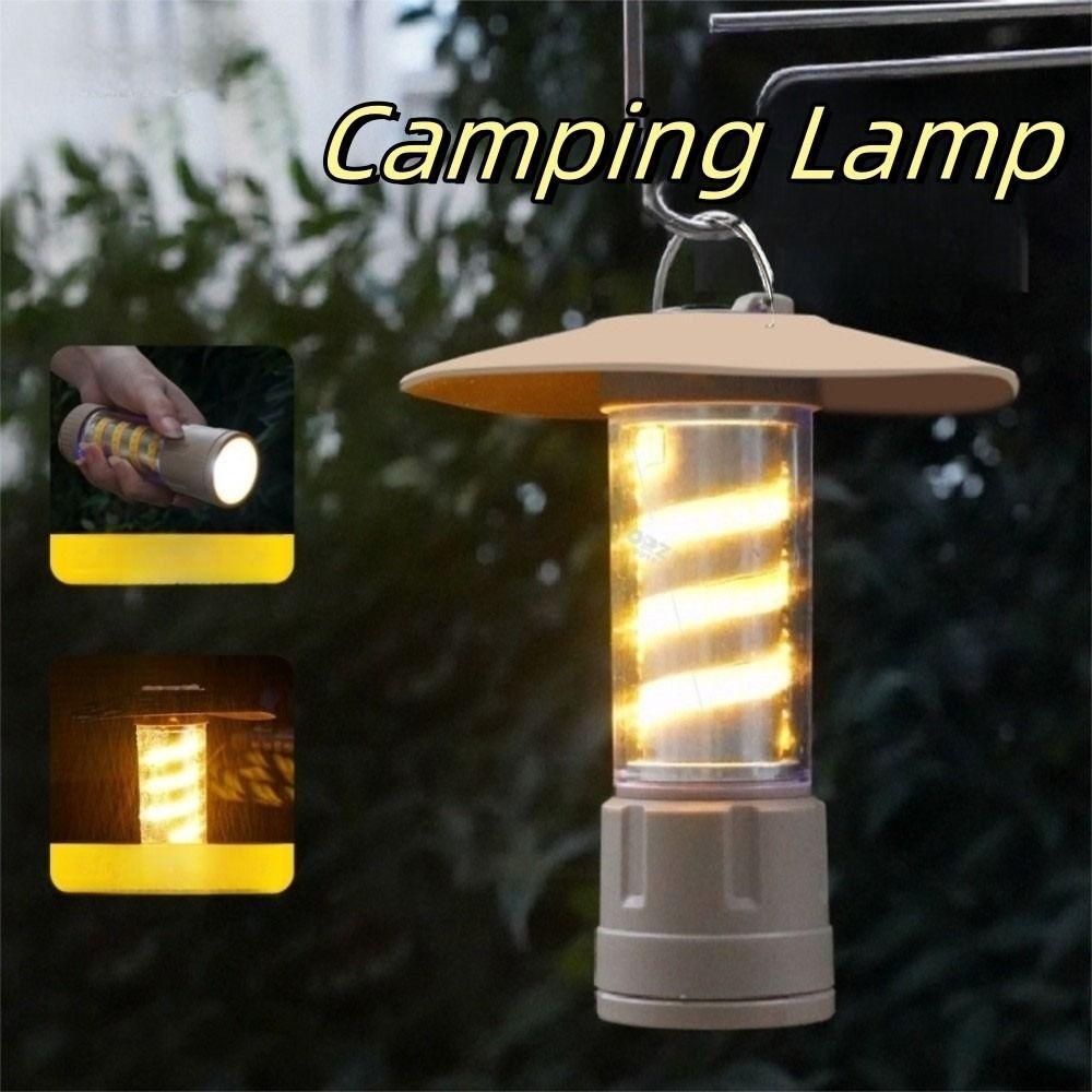 USB Rechargeable Folding Lamp LED Portable Lantern Lightweight Flashlight  Outdoor