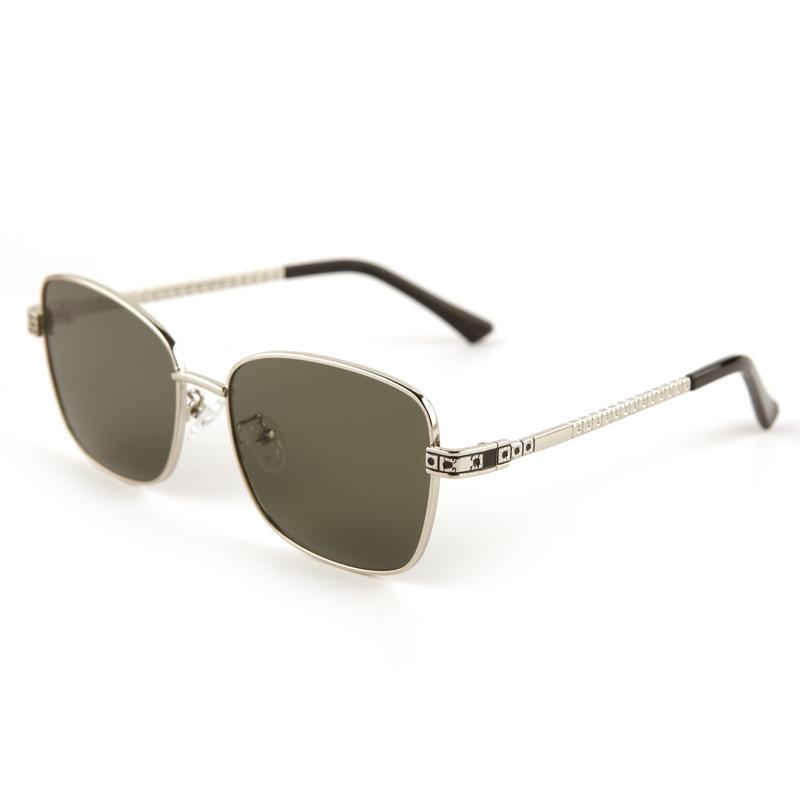 Fashion trend European beautiful women's metal sunglasses high sense street shot sunscreen anti-ultraviolet sunglasses men