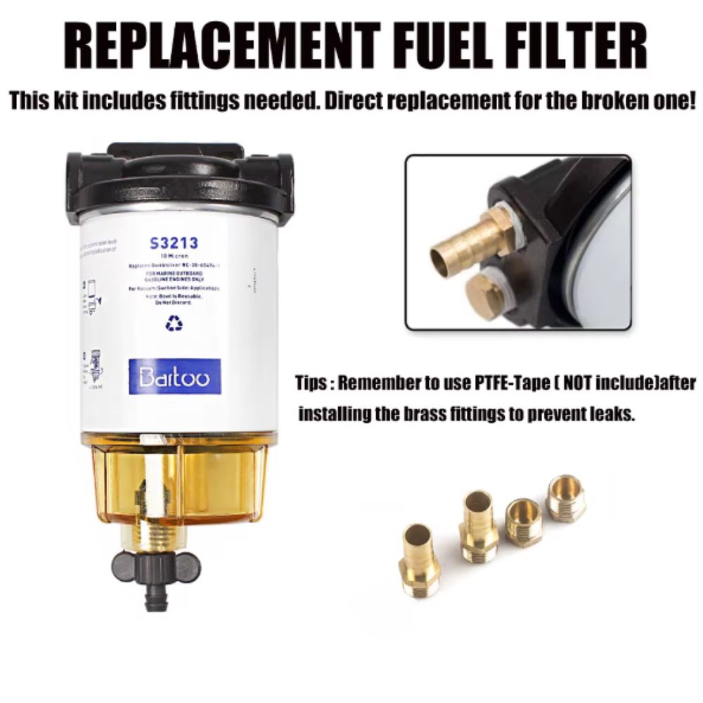 Fuel Water Separating Marine Fuel Filter Water Separation Filter  Automotive Use