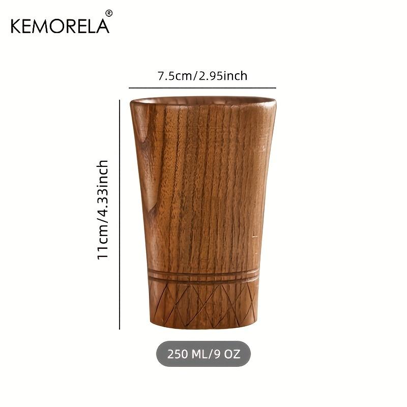 Wooden Tea Cups Handmade Natural Wooden Japan Style Cups Beer Tea Coffee Milk Water Cup Kitchen Bar Drinkware For Drinkware