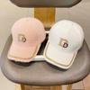 Women's D Letter Rhinestone Winter Duckbill Hat: Warm, Slimming, Sun Protection Cap