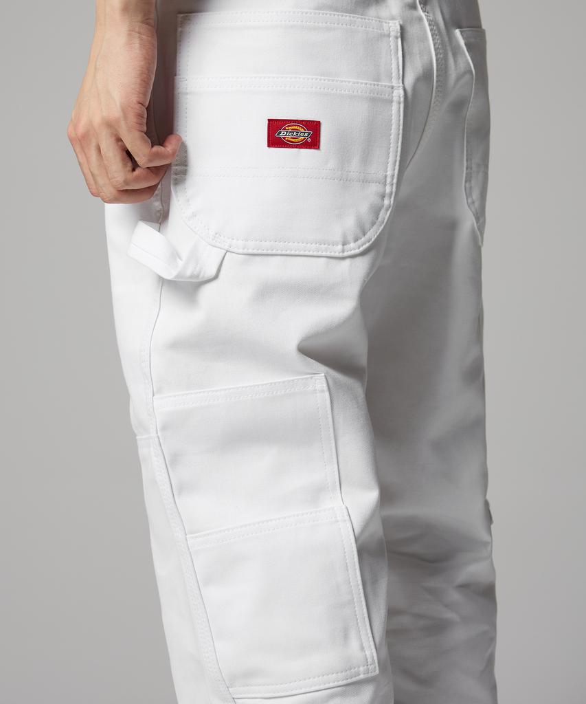 DICKIES Double Knee Painter Pants White
