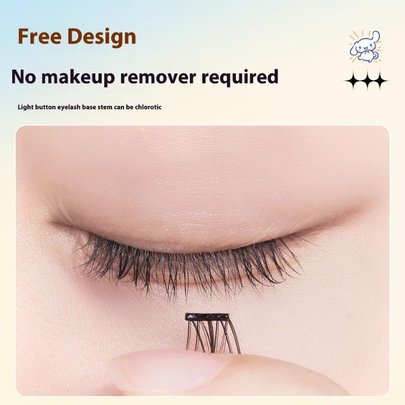 Zodiac Series Non-adhesive False Eyelashes Single Cluster Thick Self-adhesive Non-adhesive Eyelashes