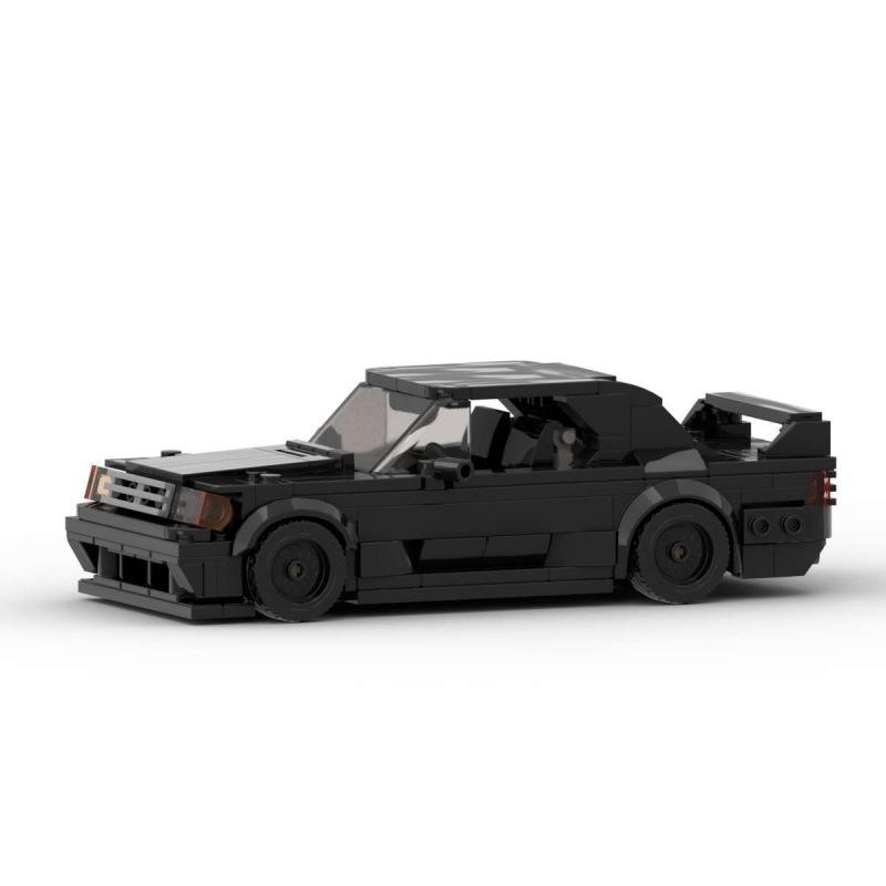 Building Blocks Mercedesed-Benzed Speed Techniced 190E EVO II small particle assembly mini car vehicle model toy gift Educational DIY Puzzle STEM