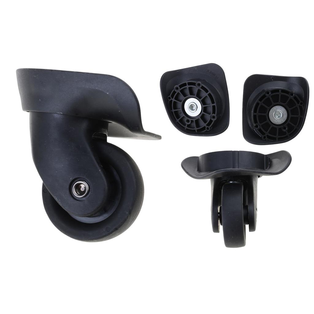 1 Pair A35 Replacement Luggage Wheels Repair Accessories Universal Luggage Mute Wheel for Travel Suitcase Luggage