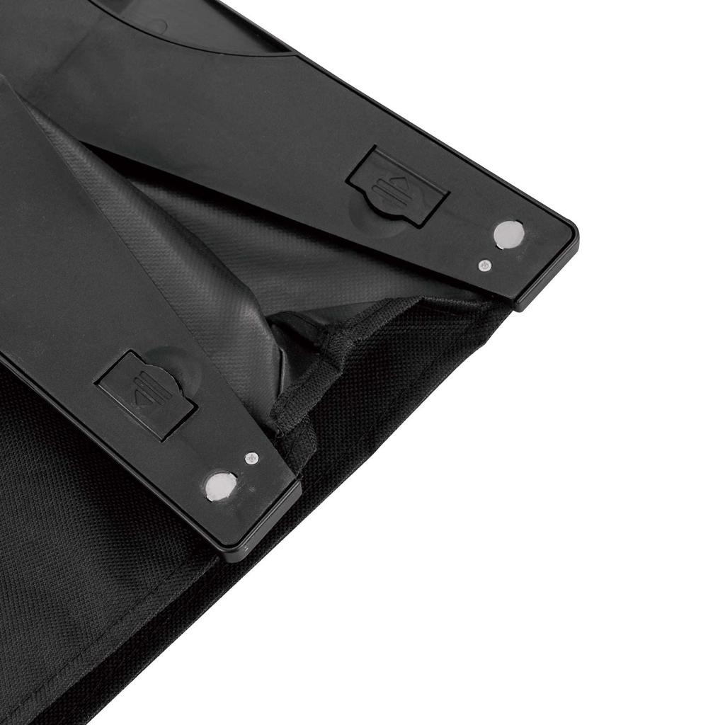 BONFORM Storage Dust Easy Case, Installation, Waterproof, 32x25cm, Black, 7247-25BK