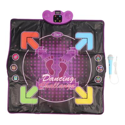 Dance Mat Wireless Bluetooth AUX Built In Music 4 Gaming Modes Electronic Dance Pad Game Toys with