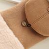 1 Pair Fleece Lined Half Finger Gloves Winter Touchscreen Gloves For Women Warm Thermal Mittens For Office & Outdoor Use