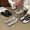 Niche Shallow Mouth Evening Breeze Single Shoes Women's New Summer Ballet Flat Grandma Shoes
