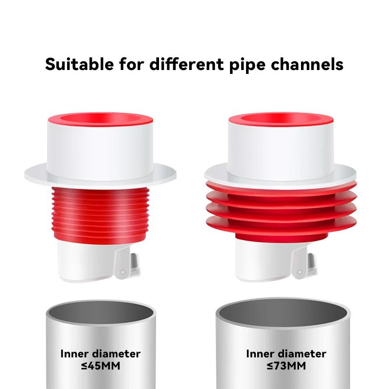 Sewer Deodorant Floor Drain Core Kitchen Drain Filter Anti Odor Pest Strainer Plug Trap Prevention Anti-backflow Sealing Plug