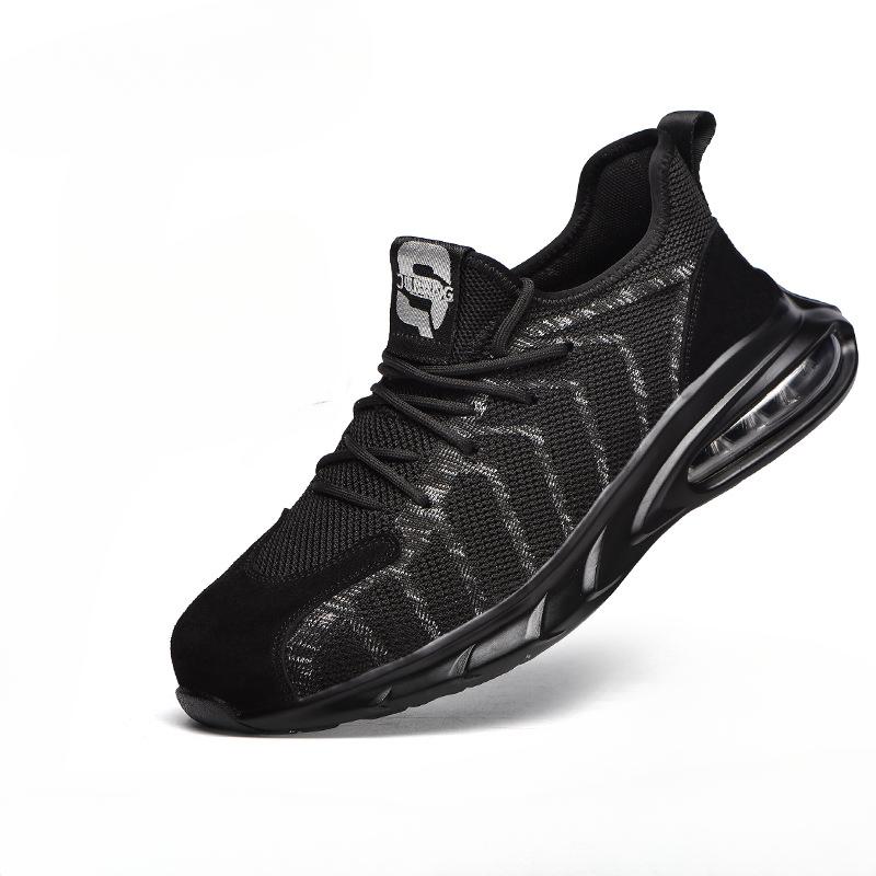 Breathable Anti-smash and Anti-puncture Steel Toe-toe Insulation Protective Safety Work Safety Shoes