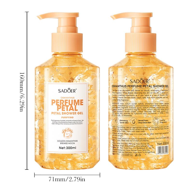 Osmanthus Fragrance Petal Body Wash, Cleansing Body Body Wash Skin Care Products