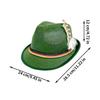 Gentlemanly Hat Style Oktoberfest Fedora Festival Hat Rope Decor For Parties Cosplay Events Unisex Retro Caps Style Photo Props