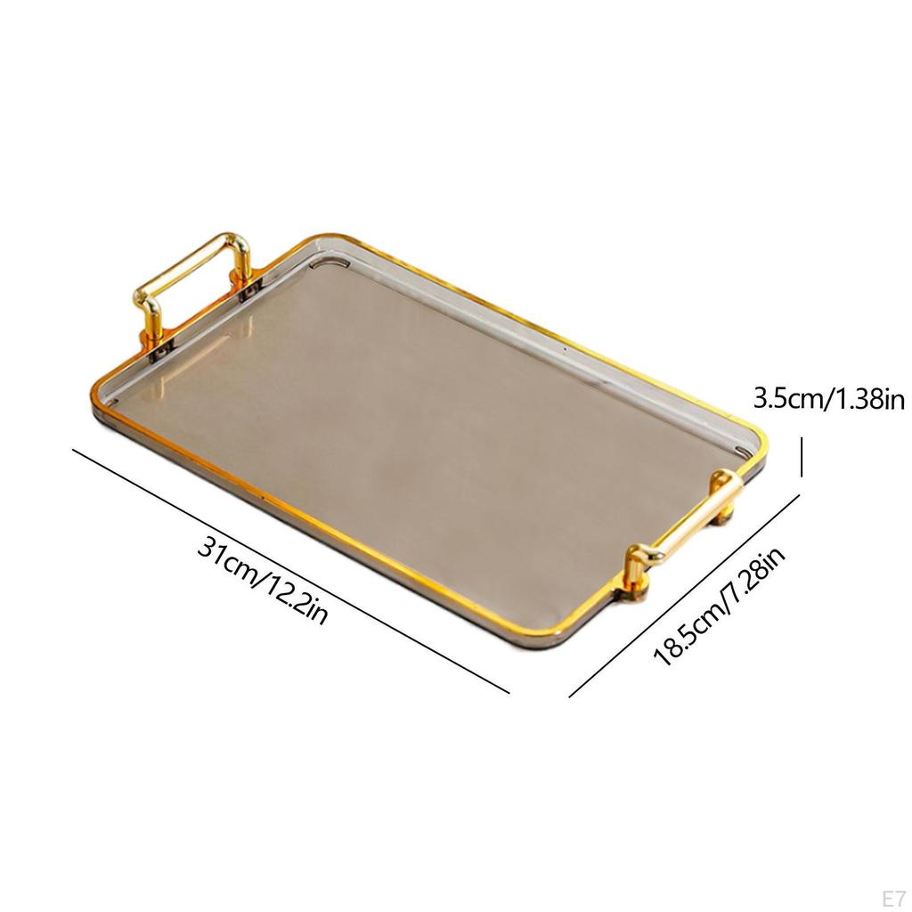 Decorative Tray for Serving Food And Drinks Ideal Housewarming Events