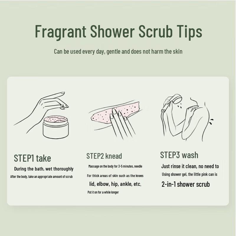 Little Dream Garden Ice Cream Smooth Body Scrub