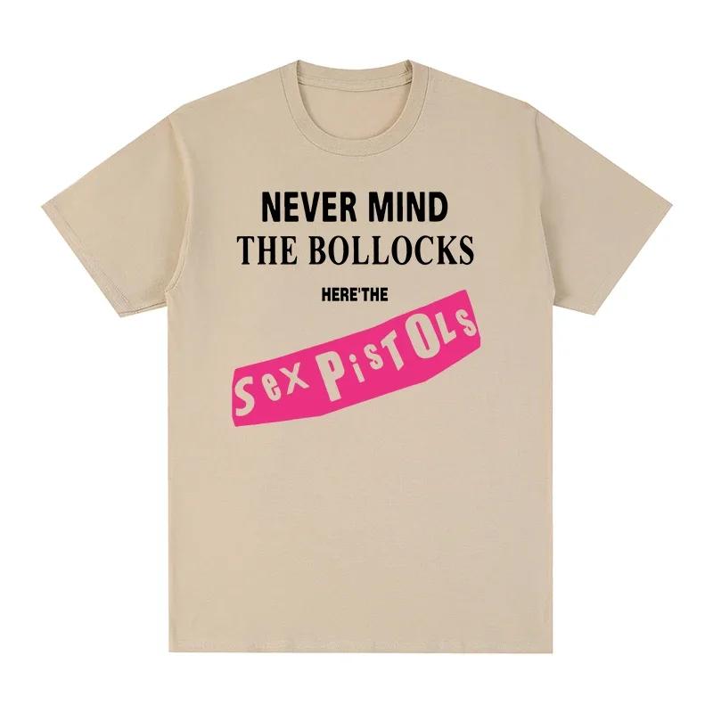 Sex Pistols Vintage Tshirt Never Mind The Bollocks Cotton Unisex T shirt New TEE TSHIRT Unisexs tops Unisex