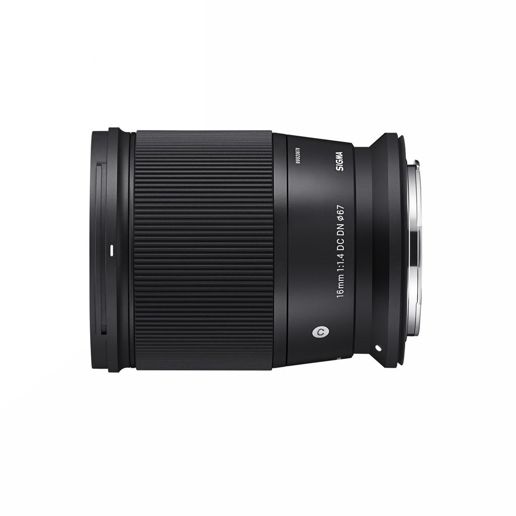 Sigma 16mm DC DN for Canon RF Mount Mirrorless Cameras F1.4 Lens, Contemporary, Wide-Angle, APS-C