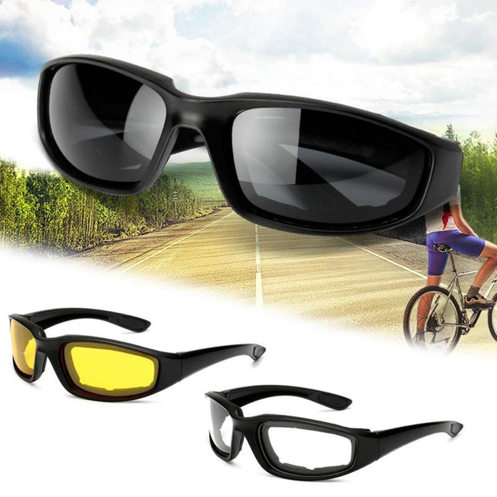 Windproof Cycling Sunglasses Motorcycle UV400 Goggles Men Motor Sun Glasses Eye Protection Riding Eyewear Moto Outdoor Shades