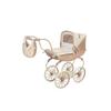Vintage Doll Stroller - DE CUEVAS TOYS - Tulip - 50x25 Cm Inside - 68 Cm Handlebar - 80x28x68 Cm - Pink