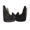 2x Mudguards Mud Flaps Splash Guards For Car Truck Fender Black Abs Soft Plastic