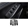 ABS Carbon Fiber Interior Window Switch Panel Cover Trim For Mazda 6 2018-2021