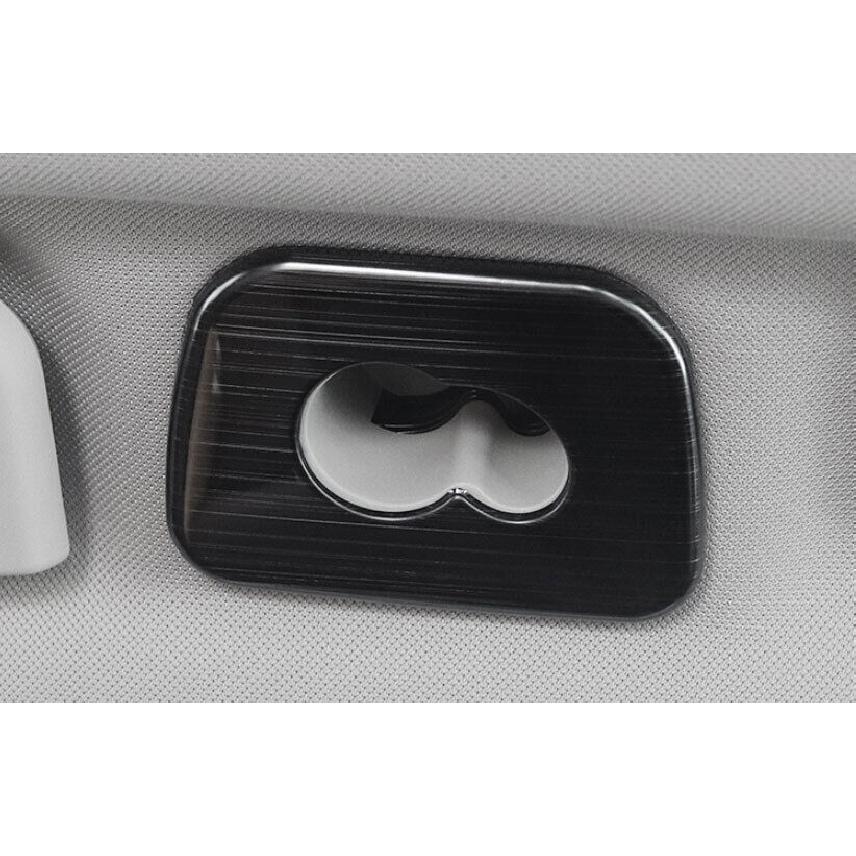 Fit For Volvo XC90 2016-2023 Black Titanium Roof Sunroof Hook Frame Trim 4PCS