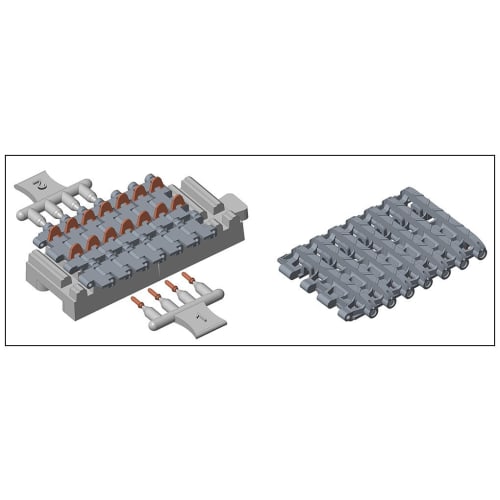 Ryefield Models 1/35 Scale Modern U.S. M1A2 SEP Abrams TUSK I/TUSK II/M1A1 TUSK 3-in-1 Kit Plastic Model Kit RFM5004