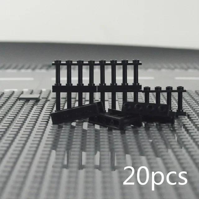MOC City Friends House Parts Fence Stairs Ladder Gate Building Blocks Door Window Figures Garden Leduo DIY Accessories Bricks