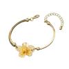 New Fashion 5 Petal Exquisite Flower Bracelet Personalized Versatile Women's Petal Bracelet Festival Party Girl 2025 Jewelry