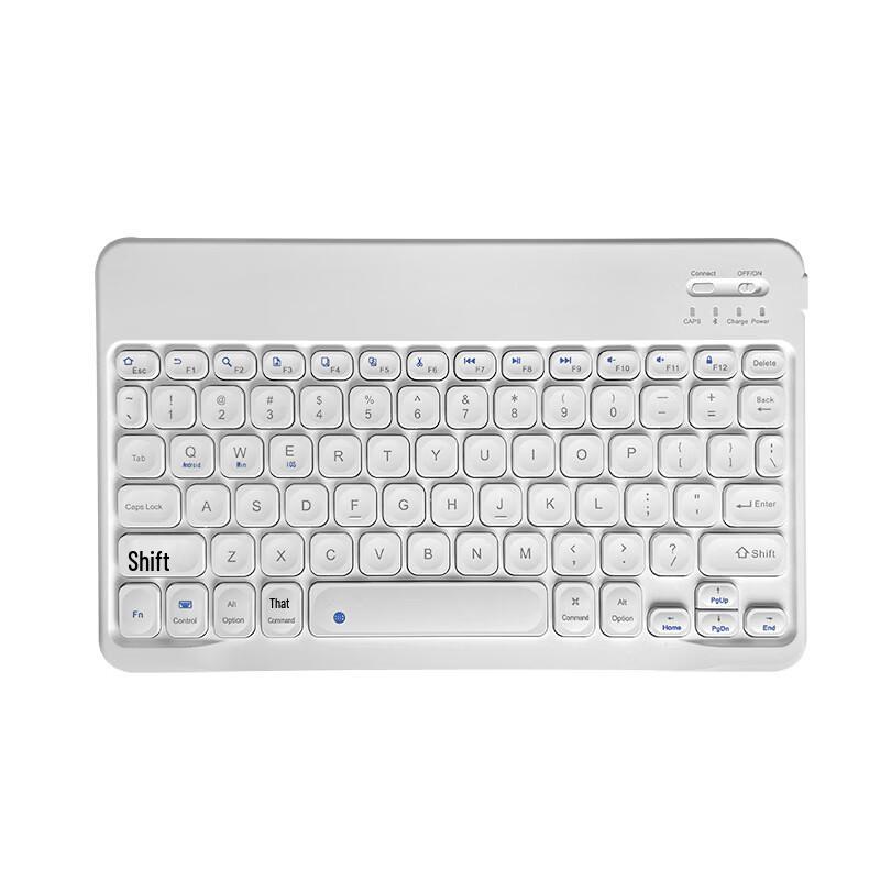 OLOEY Round Keycap Bluetooth Wireless Keyboard