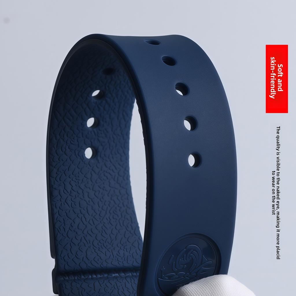 22mm Silicone watch Strap For Seiko No. 5 Diving SKX007 Water Ghost Canned SRP601J1/599J1/605J2 SRPA21J1 SNJ028 rubber watchband