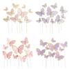 Birthday Butterfly Cake Topper Cake Insert Birthday Cake Decoration Wedding Cake Ornament Birthday Ballons Wedding Ballons