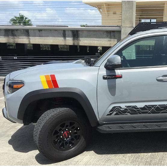 Insignă grilă Insigna și autocolant Accesorii de decorare Camion auto potrivit pentru Toyota Tacoma 4Runner Tundra Rav4 Accesorii Sequoia Highlander