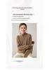 Pure Cashmere Women's Loose Knit Zipper Cardigan Sweater